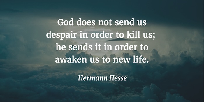 Zitate - Depression von Hermann Hesse